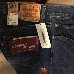 Men’s new Levi’s jeans